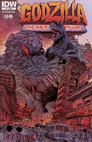 Godzilla Half-Century War #3 Cover A Regular James Stokoe Cover
