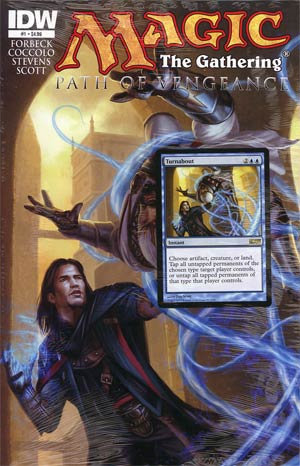 Magic The Gathering Path Of Vengeance #1 Cover A Regular Dan Scott Cover