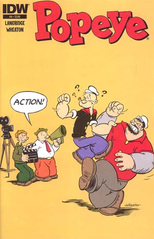 Popeye Vol 3 #6 Regular Ken Wheaton Cover