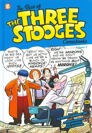 Best Of The Three Stooges Comic Books Vol 2 HC