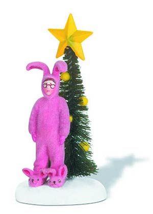 Christmas Story Village Figurine - Pink Nightmare