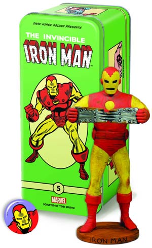 Classic Marvel Characters Series 2 #5 Iron Man Mini Statue