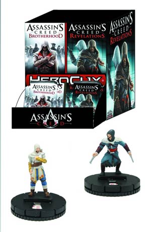 Assassins Creed HeroClix Brotherhood 24-Count Gravity Feed Display