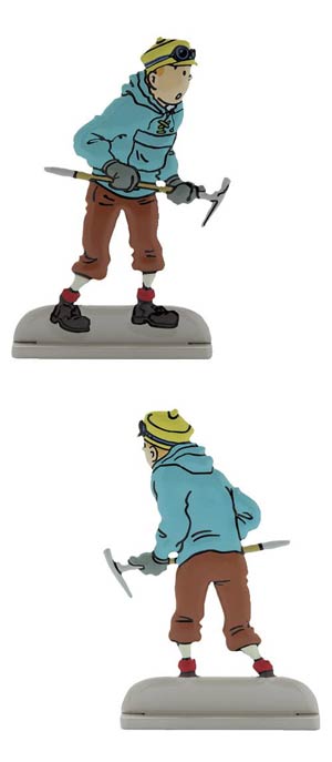 Tintin Metal Relief - Tintin In Tibet