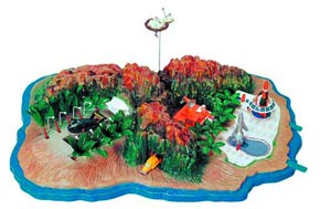 Thunderbirds Tracy Island Model Kit