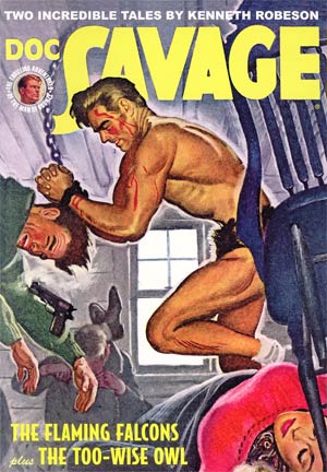 Doc Savage Double Novel Vol 62 Regular Emery Clarke Classic Cover