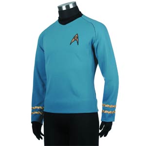 Star Trek The Original Series Spock Replica Tunic Medium