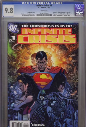 Infinite Crisis #1 George Perez Cover CGC 9.8