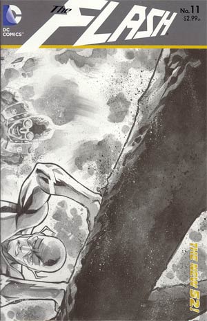 Flash Vol 4 #11 Cover B Incentive Francis Manapul Sketch Cover