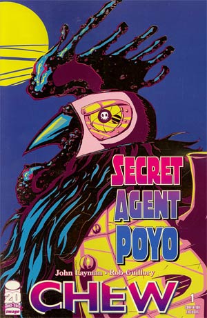 Chew Secret Agent Poyo #1 Incentive SDCC Variant Cover