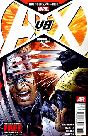 Avengers vs X-Men #3 Cover H 3rd Ptg Jim Cheung Variant Cover