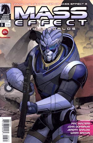 Mass Effect Homeworlds #3 Incentive Mike Hawthorne Variant Cover