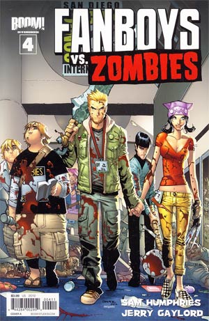 Fanboys vs Zombies #4 Regular Cover A Humberto Ramos