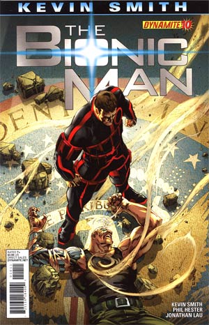 Bionic Man #10 Regular Jonathan Lau Cover