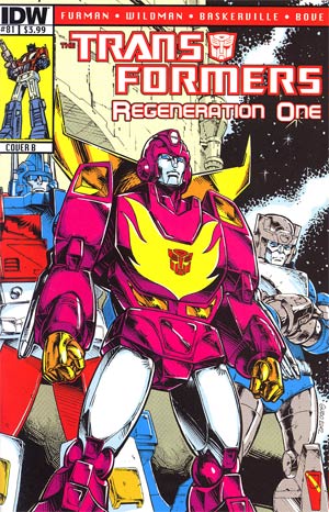 Transformers Regeneration One #81 Regular Cover B