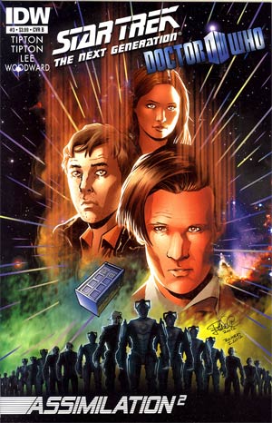 Star Trek The Next Generation Doctor Who Assimilation2 #3 Regular Cover B