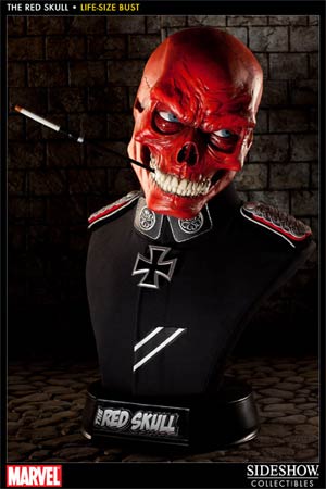 Red Skull Life-Size Bust