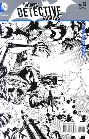 Detective Comics Vol 2 #12 Cover B Incentive Tony S Daniel Sketch Cover