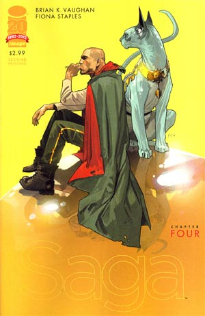 Saga #4 Cover B 2nd Ptg