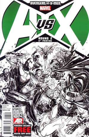 Avengers vs X-Men #2 Cover L 6th Ptg Jim Cheung Variant Cover