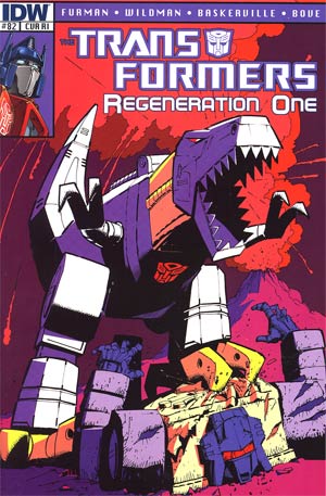 Transformers Regeneration One #82 Incentive Geoff Senior Variant Cover