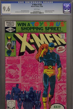 X-Men Vol 1 #138 Cover B CGC 9.6
