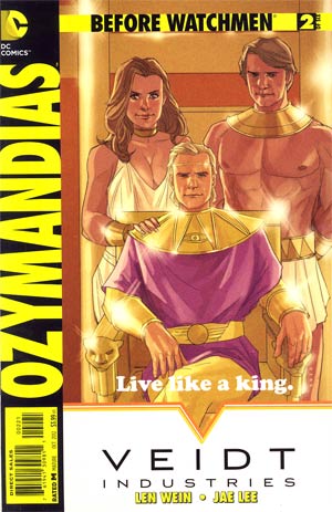 Before Watchmen Ozymandias #2 Cover B Incentive Phil Noto Variant Cover