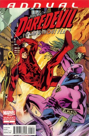 Daredevil Vol 3 Annual #1 Cover B Incentive Alan Davis Variant Cover (Marvel Tales By Alan Davis Part 2)