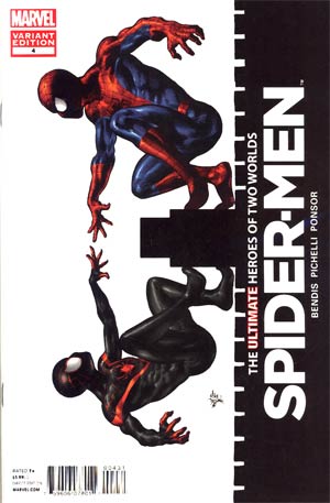 Spider-Men #4 Cover B Incentive Mike Deodato Jr Variant Cover