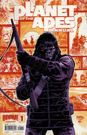 Planet Of The Apes Vol 3 Annual #1 Cover A Gabriel Hardman