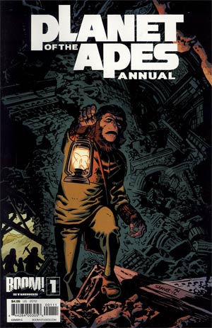 Planet Of The Apes Vol 3 Annual #1 Cover C Chris Samnee