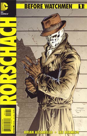 Before Watchmen Rorschach #1 Cover E Incentive Jim Lee Variant Cover