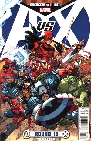 Avengers vs X-Men #10 Cover F Incentive Nick Bradshaw Variant Cover