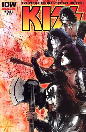 KISS Vol 2 #1 Cover E 2nd Ptg