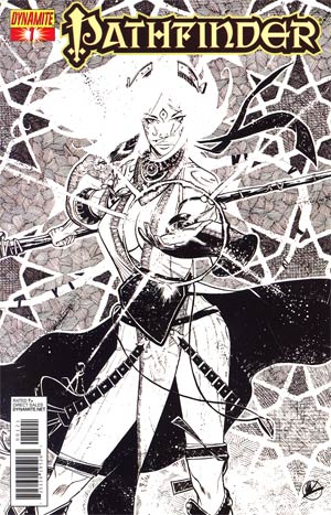 Pathfinder #1 Incentive Matteo Scalera Black & White Cover