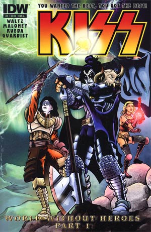 KISS Vol 2 #3 Cover A Casey Maloney