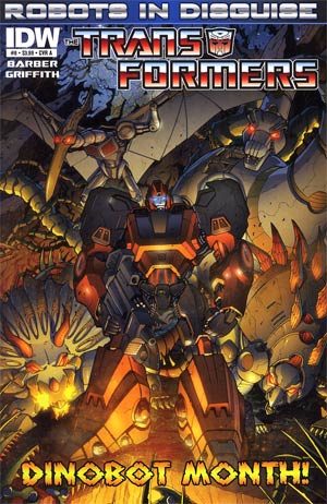Transformers Robots In Disguise #8 Regular Cover A Andrew Griffith