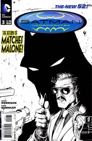 Batman Incorporated Vol 2 #3 Cover B Incentive Chris Burnham Sketch Cover