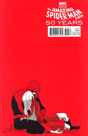 Amazing Spider-Man Vol 2 #692 Cover C Variant Marcos Martin 1970s Decade (Red) Cover