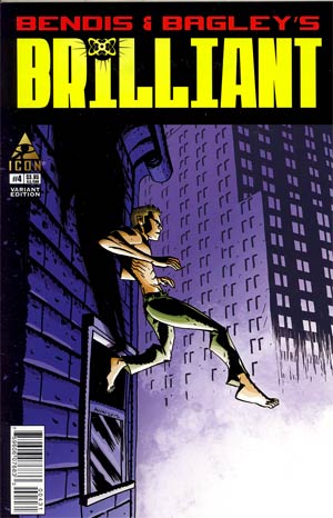 Brilliant #4 Incentive Mike Avon Oeming Variant Cover