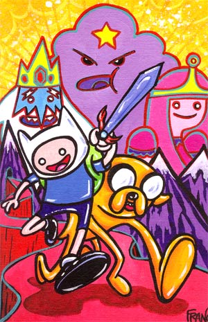 Adventure Time #7 Cover C Incentive Franco Virgin Variant Cover