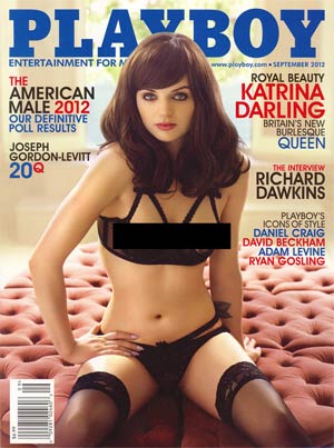 Playboy Magazine Vol 59 #7 Sep 2012 Featuring Covergirl Katrina Darling