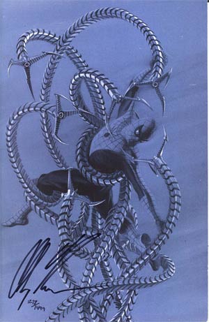 Amazing Spider-Man Vol 2 #600 Cover F DF Exclusive Alex Ross Grey Cover Signed By Alex Ross