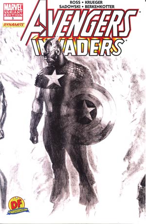 Avengers Invaders #5 DF Exclusive Alex Ross Sketch Variant Cover