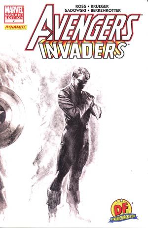 Avengers Invaders #7 DF Exclusive Alex Ross Sketch Variant Cover