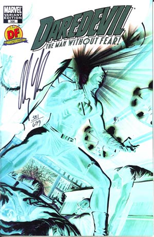 Daredevil Vol 2 #500 Cover G DF Exclusive Alex Ross Negative Art Cover