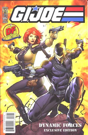 GI Joe Vol 4 #1 DF Exclusive Mel Rubi Variant Cover