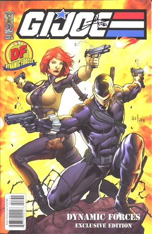 GI Joe Vol 4 #1 DF Exclusive Mel Rubi Variant Cover Signed Edition