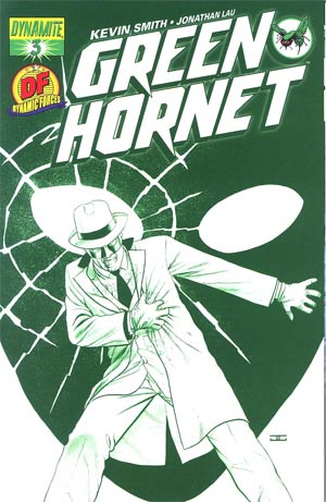 Kevin Smiths Green Hornet #3 Cover H DF John Cassaday Cool Green Cover