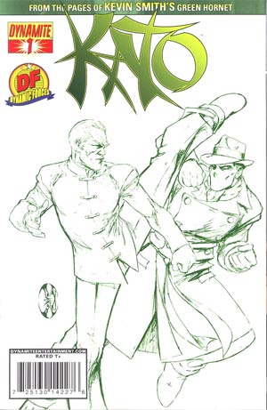 Kevin Smiths Kato #1 Cover I DF Exclusive Joe Benitez Cool Green Variant Cover